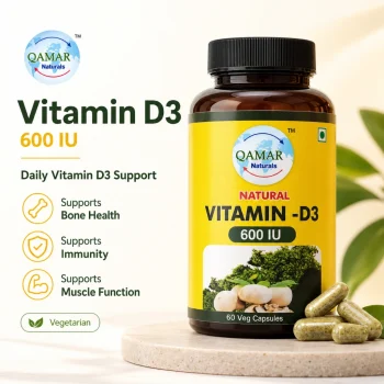 Vitamin D3 600 IU Veg Capsules