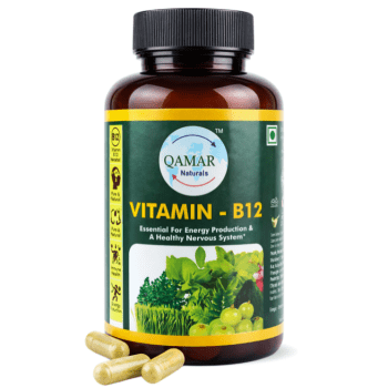 Vitamin B12 Capsules Hydroxypropyl Methylcellulose | “For Men & Women | Essential For Energy Production & A Healthy Nervous System* 60 Veg. Capsules